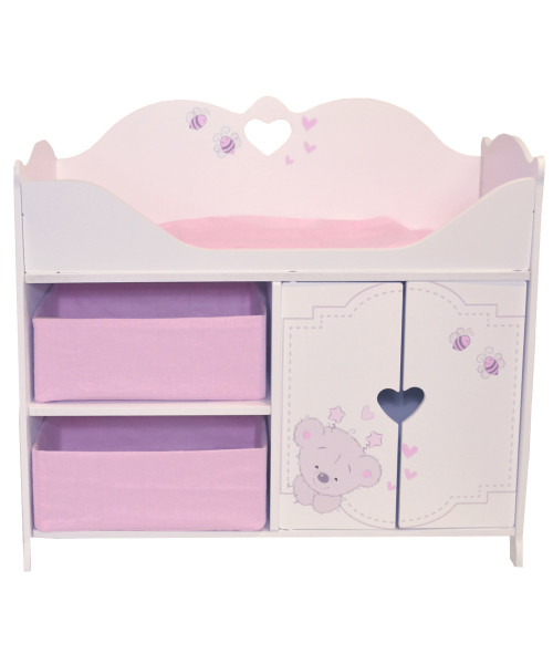 Кроватка-шкаф для кукол серия  Рони Мини, стиль 1