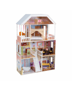 Кукольный домик для Барби "Саванна" (Savannah) с мебелью 14 элементов