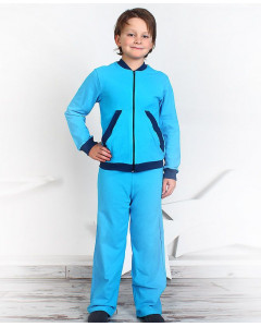 Бирюзовый спортивный костюм для мальчика
