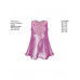 Розовое нарядное платье для девочки 76443-ДН15