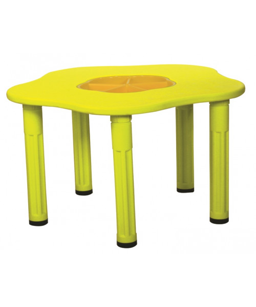 Детский столик Сэнди, с системой хранения мелочей, цвет Желтый