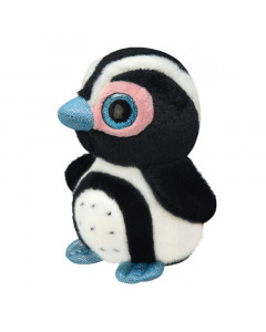 Мягкая игрушка Пингвин с белым животом, 15 см