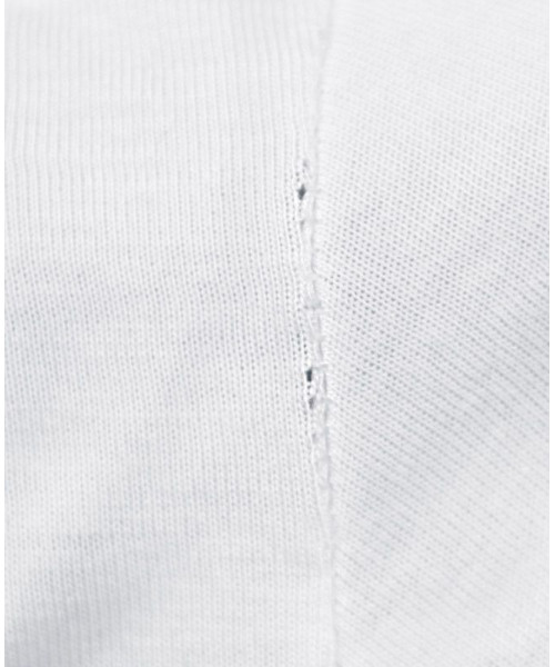 Белая футболка для девочки с принтом 8275-ДЛ19
