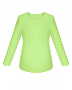 Салатовый джемпер (блузка) для девочки 80206-ДШ18