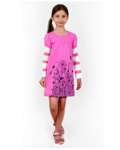 Платье с длинными рукавами для девочки 84012-ДЛО19