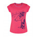 Розовая футболка для девочки 83432-ДЛС19