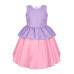 Нарядное розовое платье для девочки 84326-ДН19