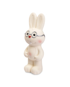 Резиновая игрушка Кролик в очках 15 см