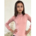 Школьная водолазка (блузка) для девочки розового цвета 758112-ДШ22
