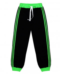 Чёрные спортивные брюки для мальчика 79253-МС18