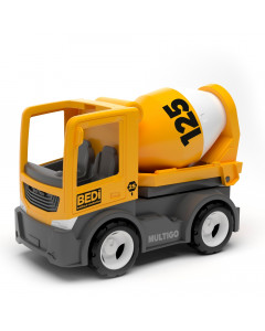 Строительный грузовик-бетономешалка игрушка 22 см