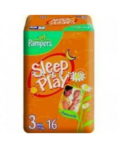 Подгузники Sleep & Play Ромашка  4-9кг 16шт