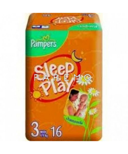 Подгузники Sleep & Play Ромашка  4-9кг 16шт