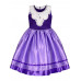 Нарядное сиреневое платье для девочки 84242-ДН19