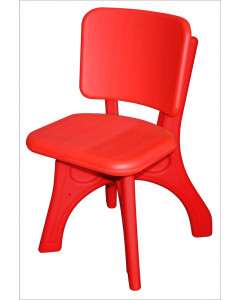 Детский пластиковый стул "Дейзи", красный
