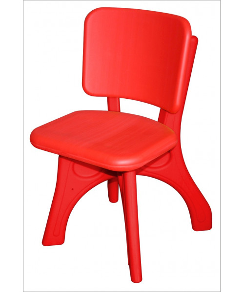 Детский пластиковый стул Дейзи, красный