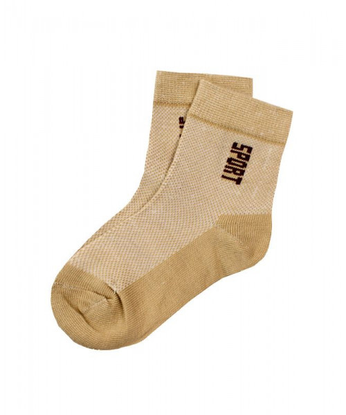 Бежевые носки для мальчика 28114-ПЧ18