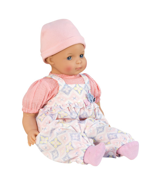 Кукла мягконабивная голубоглазая девочка кукла 30 см