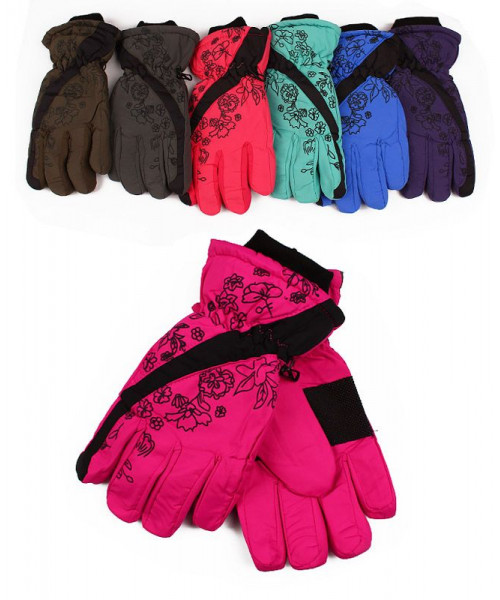 Непромокаемые перчатки для девочки 12561-ПГ19