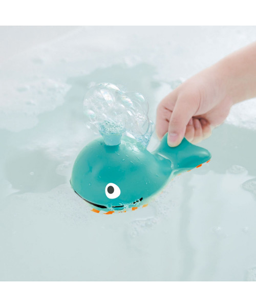 Игрушка для купания Кит пускающий пузырьки
