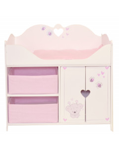 Кроватка-шкаф для кукол серия "Рони", стиль 2