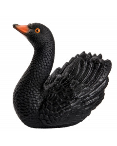Резиновая игрушка Лебедь черный