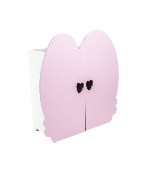 Кукольный шкаф, цвет: нежно-розовый