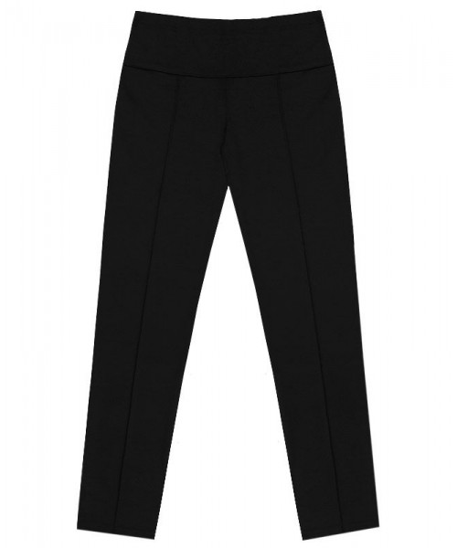 Школьный комплект для девочки с черными брюками и белой блузкой 79011-7871