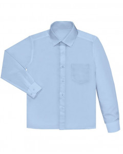Бледно-голубая сорочка (рубашка) для мальчика 29903-ПМ21