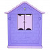 Игровой домик для детей Королевский (2 окна, 2 двери), пурпурный