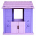 Игровой домик для детей Королевский (2 окна, 2 двери), пурпурный