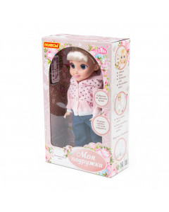 Кукла "Кристина" 37 см на прогулке, в коробке