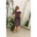 Велюровое платье с гипюром для девочки 80905-ДН21