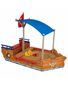 Песочница "Пиратская лодка" (Pirate Sandboat)