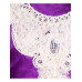 Фиолетовое нарядное платье для девочки 84241-ДН19