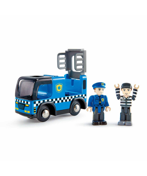 Полицейская машина с сиреной