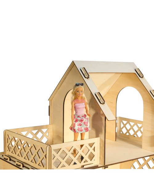 Кукольный домик серия Я дизайнер для кукол 30 см