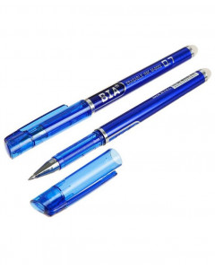 Ручка гелевая, 0.7 мм, стержень синий, корпус синий 38083-ПК18